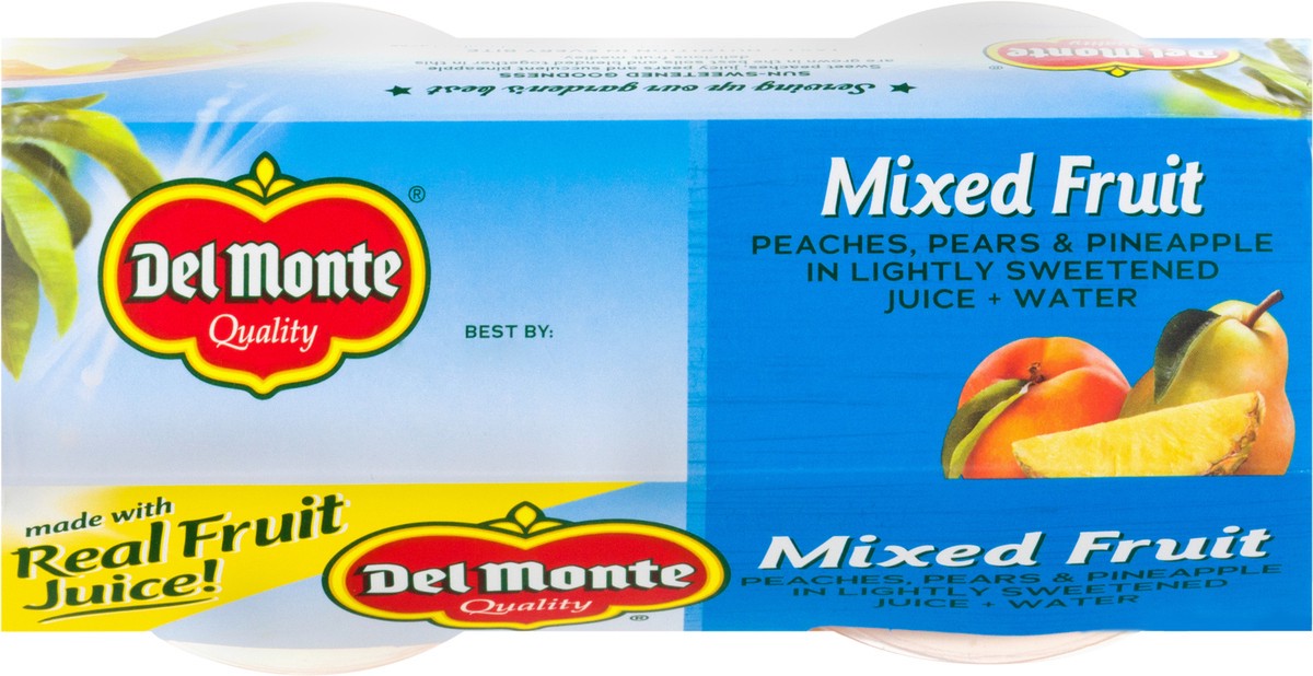 slide 9 of 9, Del Monte Mixed Fruit 4 ea, 4 ct