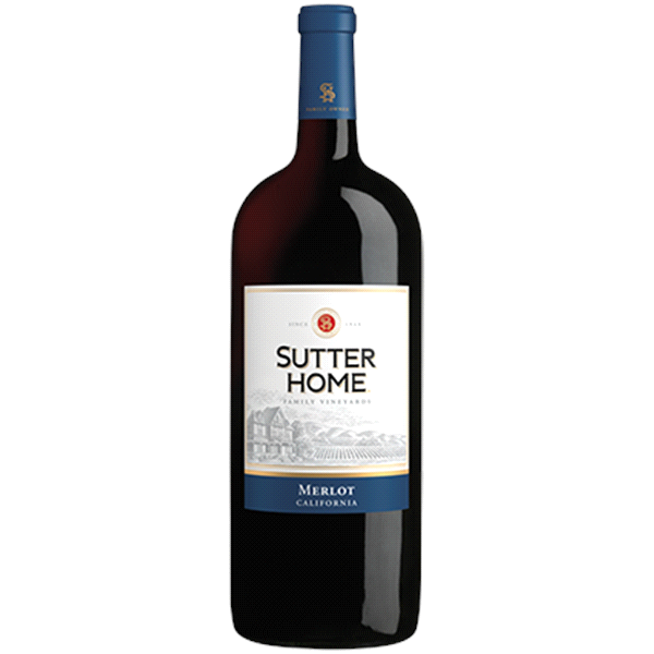 slide 1 of 1, Sutter Home Merlot Wine, 1.5 liter