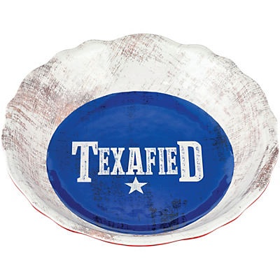 slide 1 of 1, Haven & Key Texafied Round Serving Bowl, 1 ct