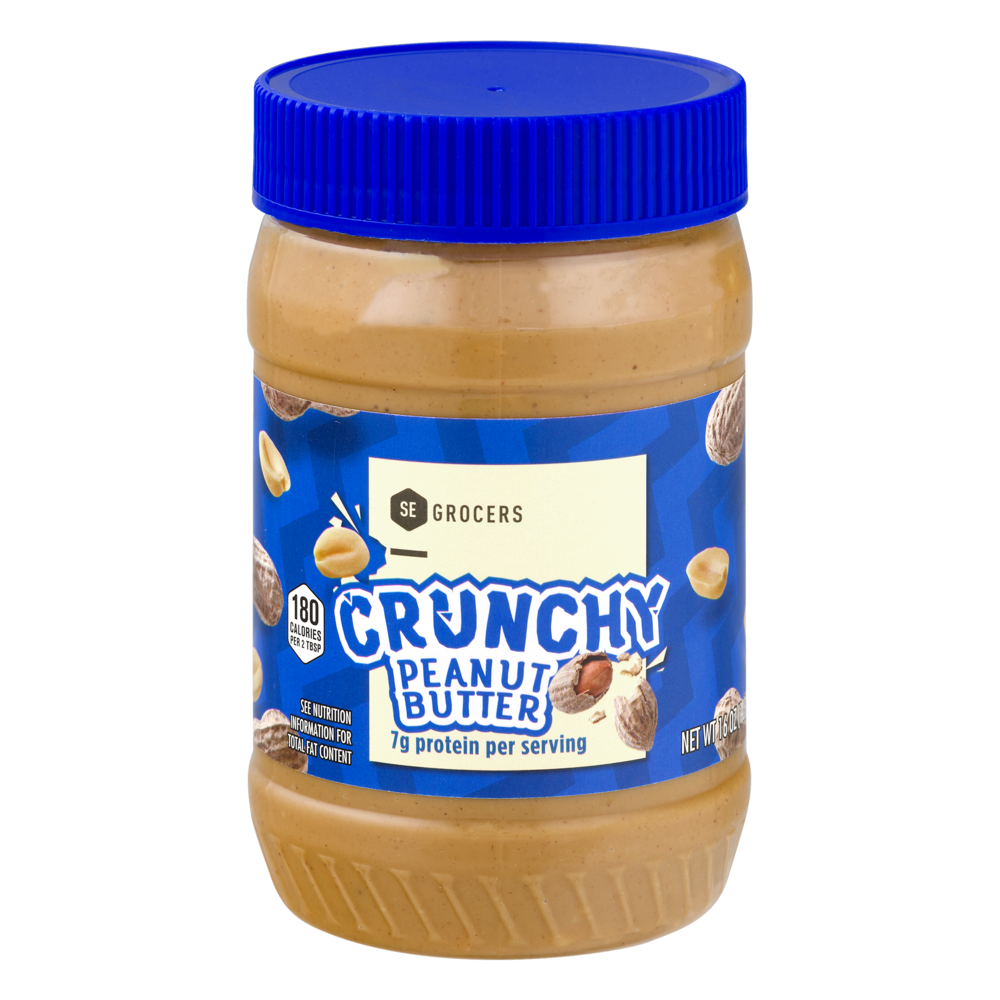 slide 1 of 1, SE Grocers Peanut Butter Crunchy, 16 oz