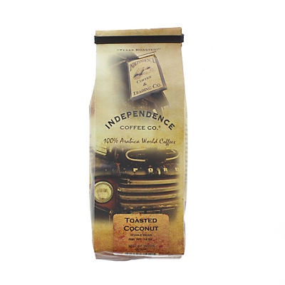 slide 1 of 1, Independence Coffee Co. Toasted Coconut Whole Bean Coffee - 12 oz, 12 oz