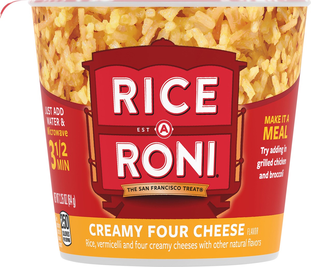 slide 7 of 10, Rice-A-Roni Rice, Creamy Four Cheese Flavor, 2.25 oz