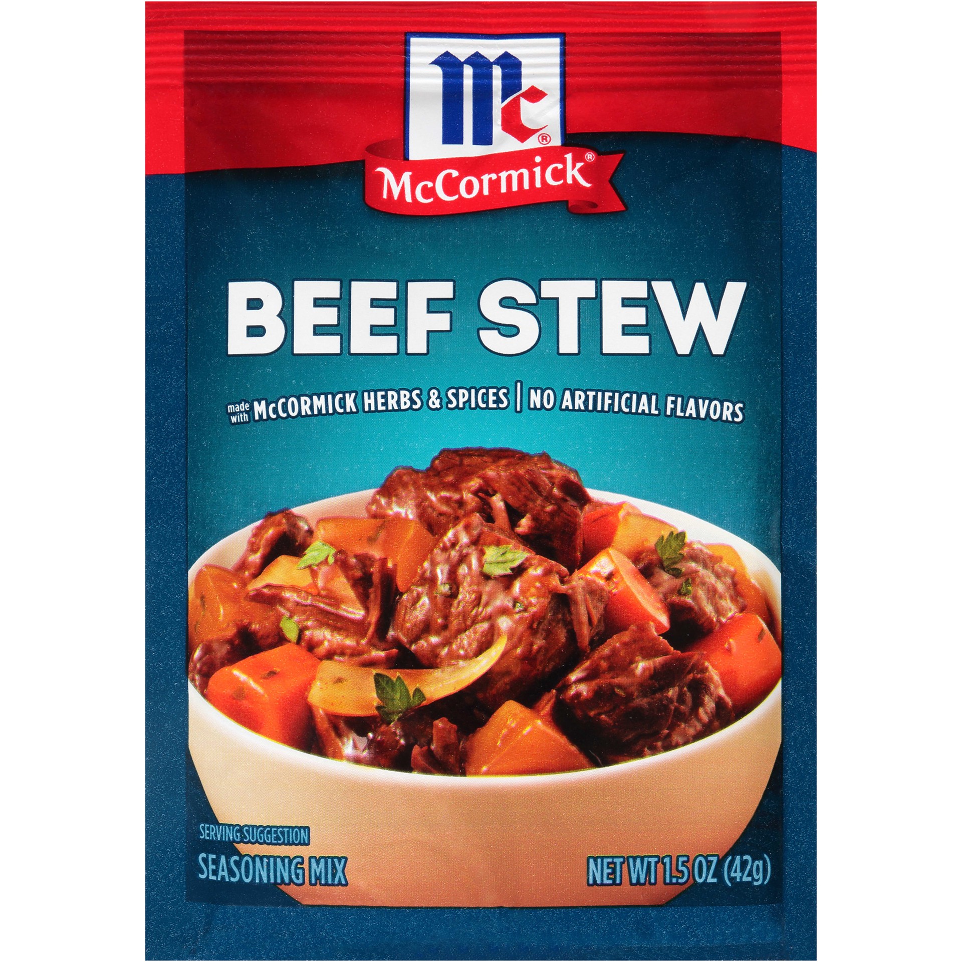 slide 1 of 5, McCormick Beef Stew Seasoning Mix, 1.5 oz
