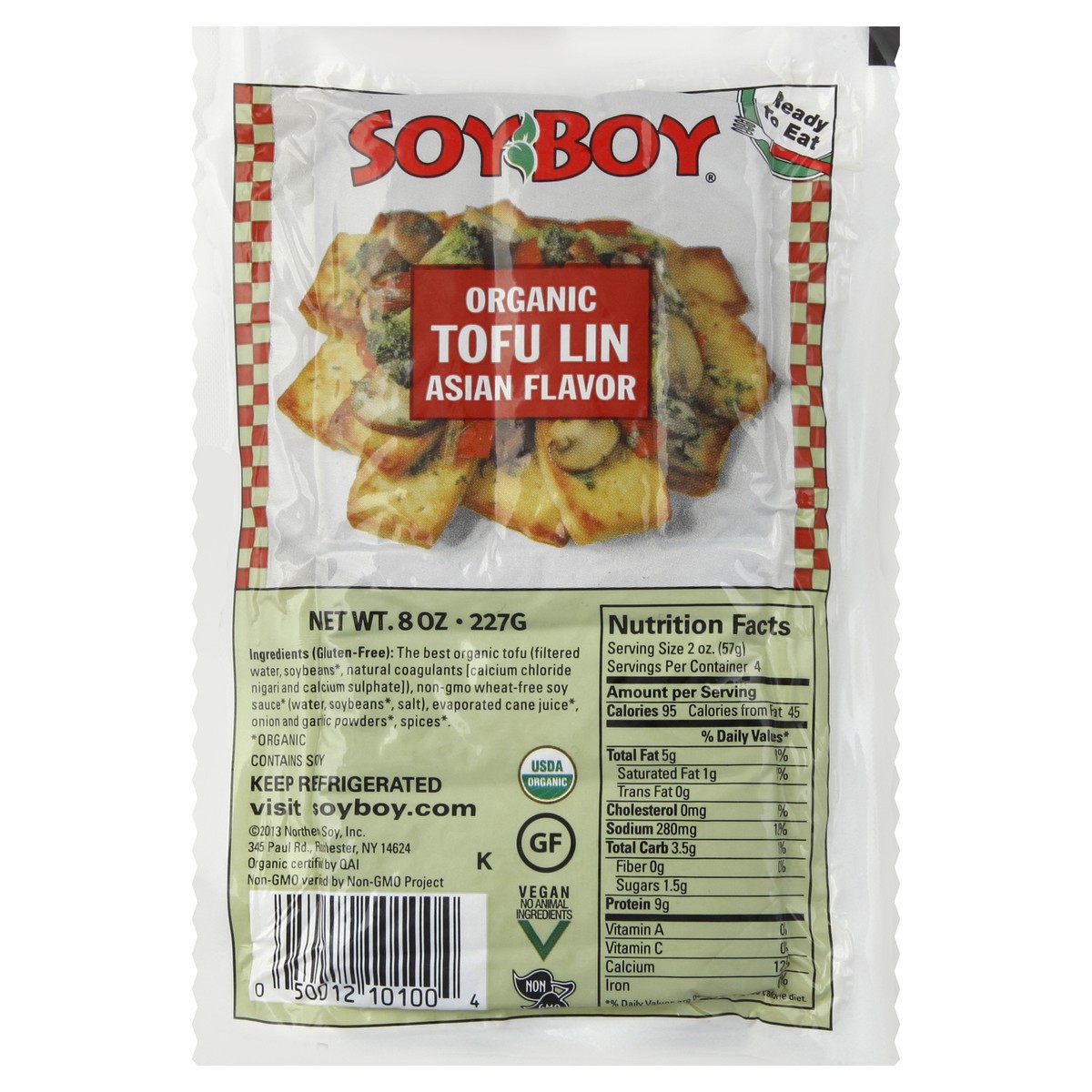 slide 2 of 5, SoyBoy Tofu Lin 8 oz, 8 oz