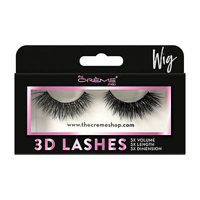 slide 1 of 1, The Crème Shop The Crme Shop 3D Lashes Faux Mink Wig, 1 ct