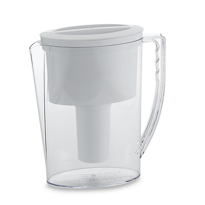 slide 1 of 1, Brita Basic Water Filtration System Pitcher, 1 ct