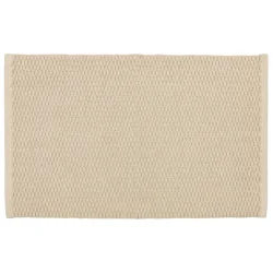 Room & Retreat Cotton Low Loop Bath Rug Taupe 20" x 34"