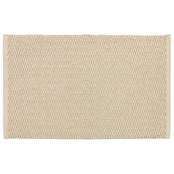 Room & Retreat Cotton Low Loop Bath Rug Taupe 20" x 34"