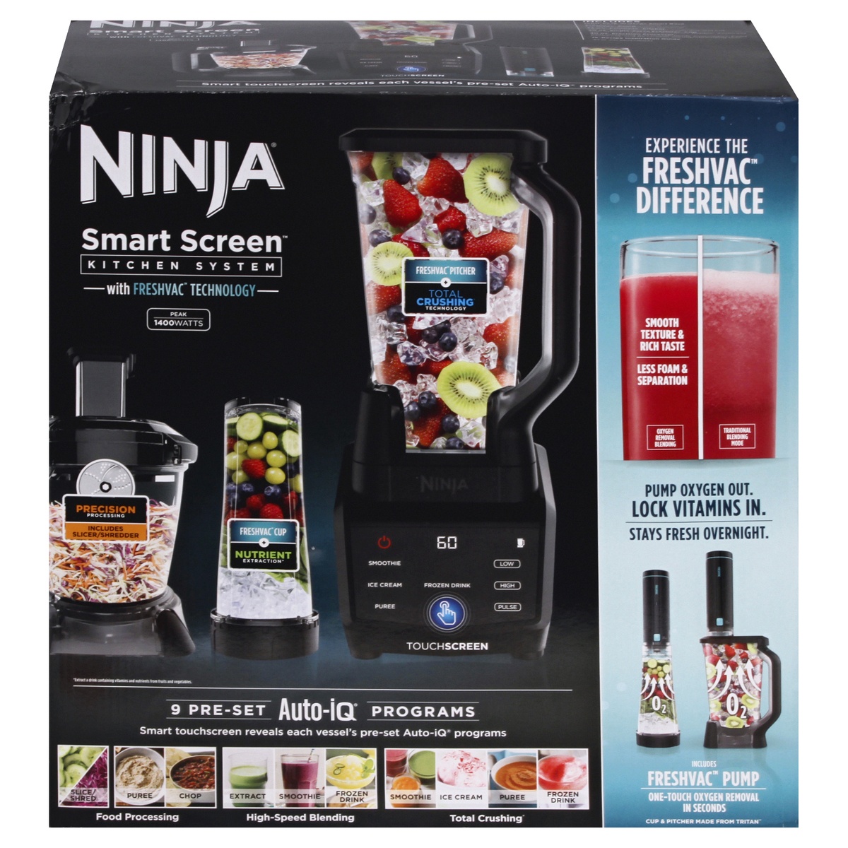 Ninja Smart Screen Kitchen System with FreshVac Technology