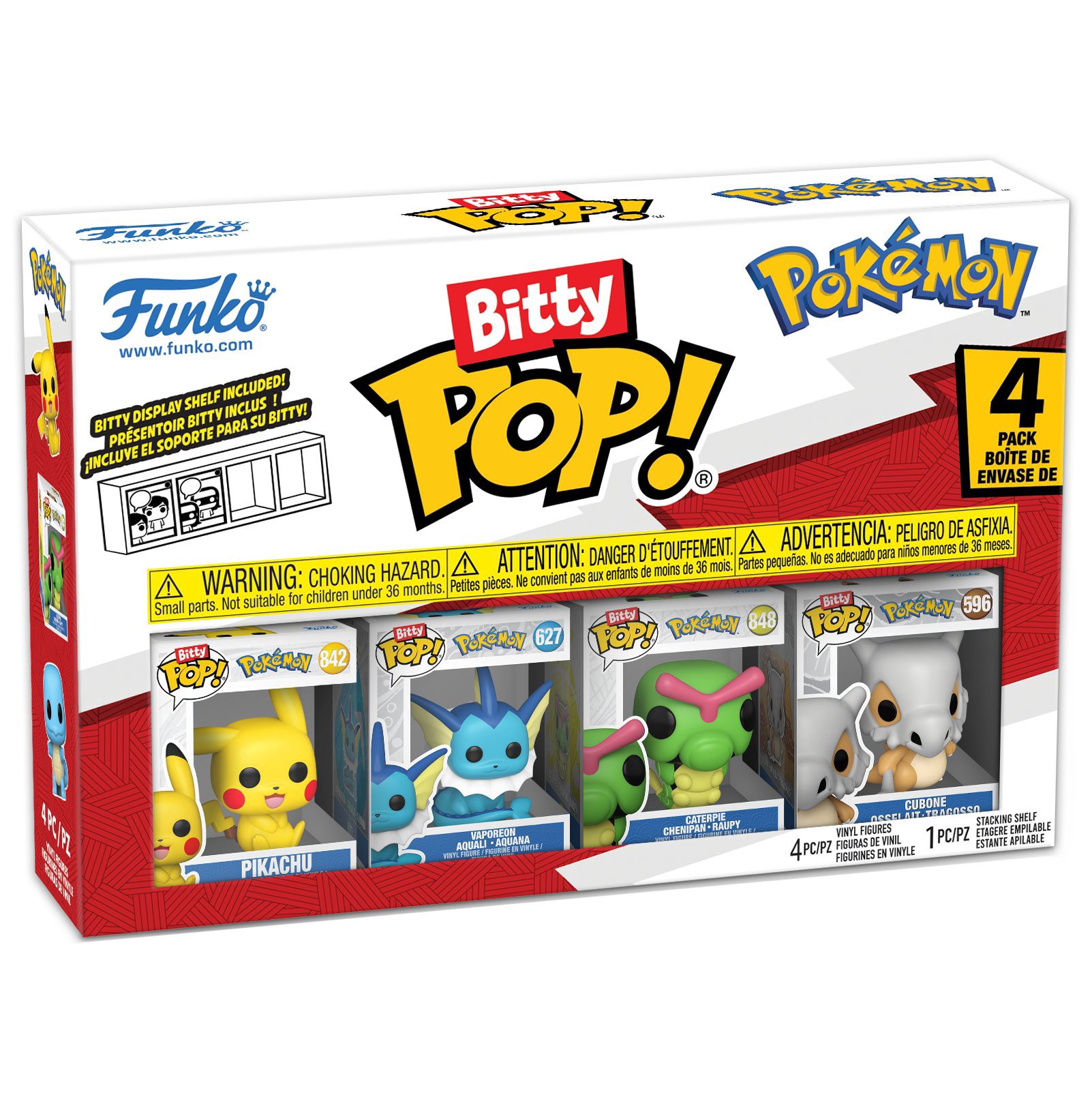 slide 1 of 1, Funko Bitty Pop! Pokémon - Series 1, 4 ct