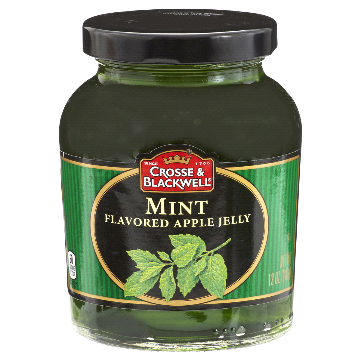slide 1 of 2, Crosse & Blackwell Mint-Flavored Apple Jelly, 12 oz