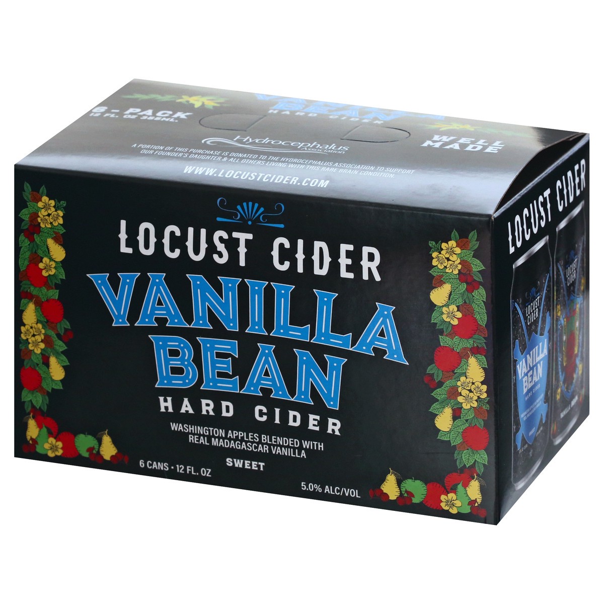 slide 9 of 9, Locus Cider Vanilla Bean Hard Cider 6 ea, 6 ct