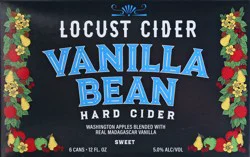 Locus Cider Vanilla Bean Hard Cider 6 ea
