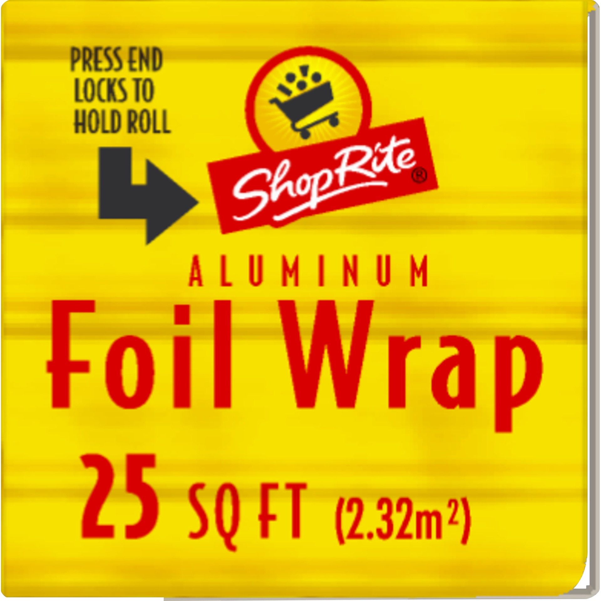 ShopRite Aluminum Wrap Regular 25 sq ft Shipt
