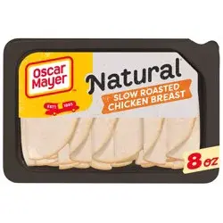 Oscar Mayer Natural Slow Roasted Sliced Chicken Breast Deli Lunch Meat, 8 oz Package