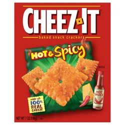 Cheez-It Hot and Spicy Cheese Crackers