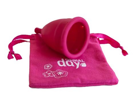 slide 1 of 1, Genial Day Small Menstrual Cup, 1 ct