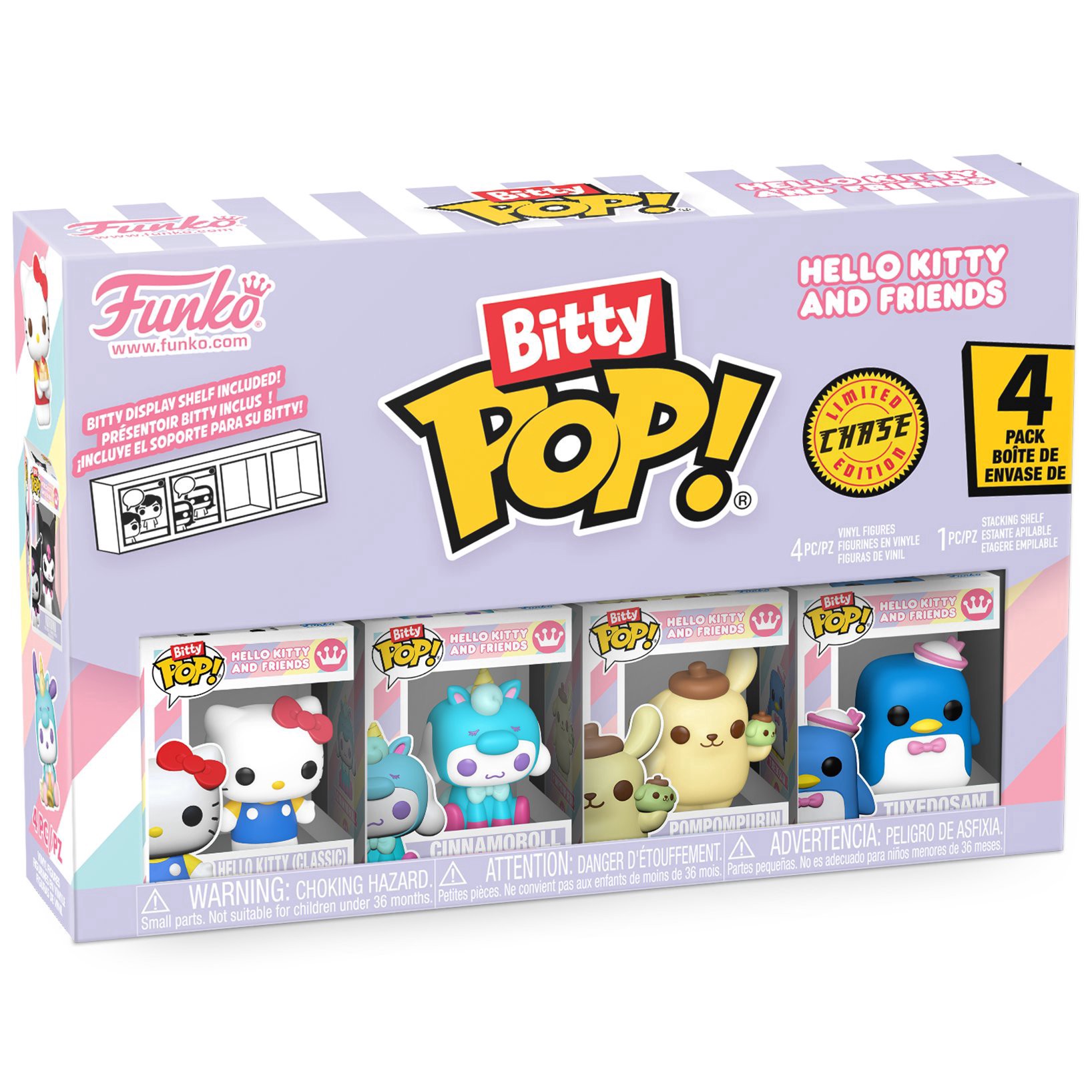 slide 1 of 1, Funko Bitty Pop! Sanrio Hello Kitty & Friends - Series 1, 4 ct