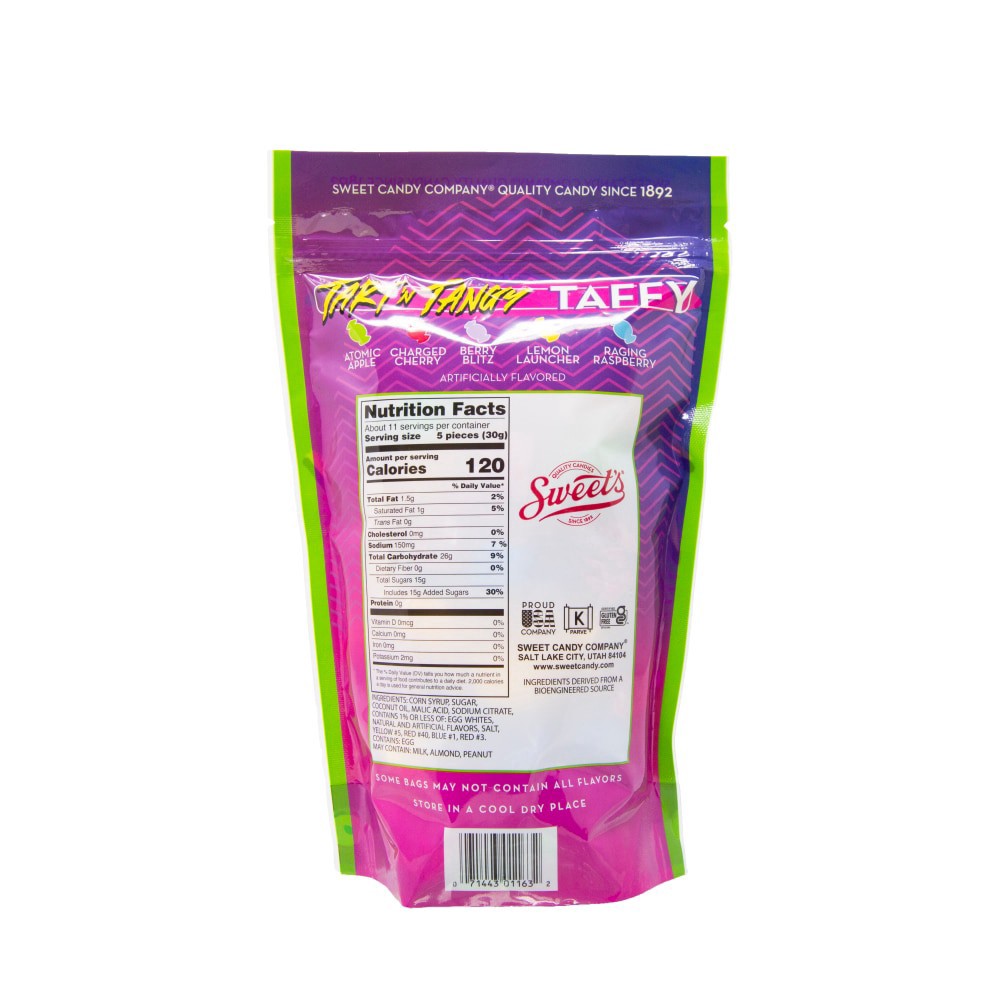 slide 2 of 2, Sweet's Sweet Candy Tart N Tangy Taffy Sub, 12 oz