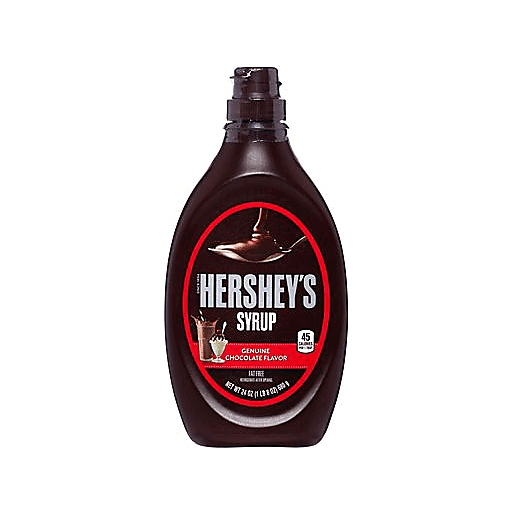 slide 1 of 1, Hershey's Chocolate Syrup, 24 oz