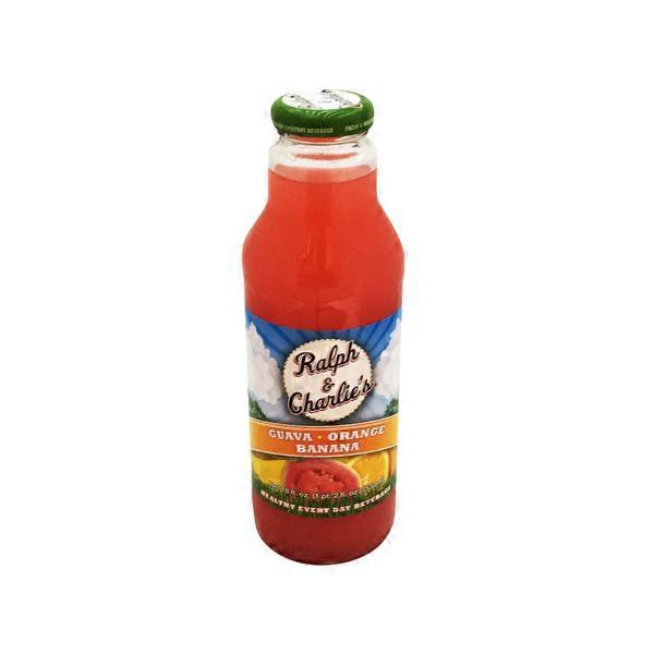 slide 1 of 1, Ralph & Charlie's Guava Orange Banana Juice - 18 oz, 18 oz