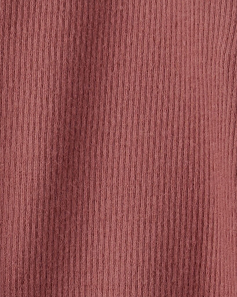 slide 3 of 4, Littleplanet Baby Girl 2-Pack Organic Cotton Ribbed Tees Prairie Blossom, Mojave Red 18M, 1 ct