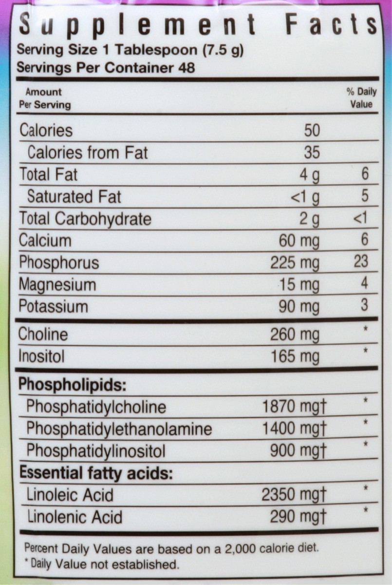 slide 9 of 10, Bluebonnet Nutrition Lecithin 12.7 oz, 12.7 oz