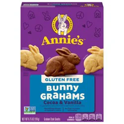 Annie's Gluten Free Cocoa and Vanilla Bunny Cookies, 6.75 oz