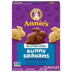 Annie's Gluten Free Cocoa and Vanilla Bunny Cookies, 6.75 oz