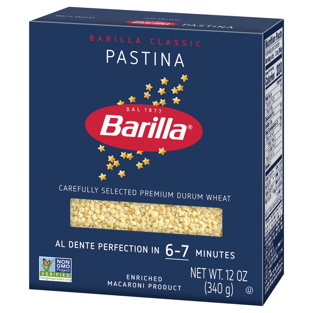 slide 4 of 9, Barilla N.318 Pastina 12 oz, 12 oz