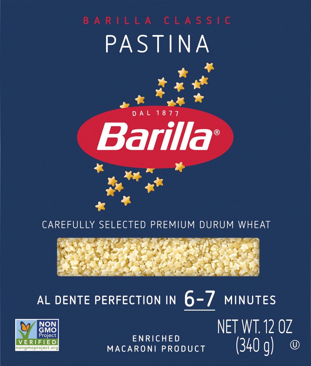 slide 7 of 9, Barilla N.318 Pastina 12 oz, 12 oz