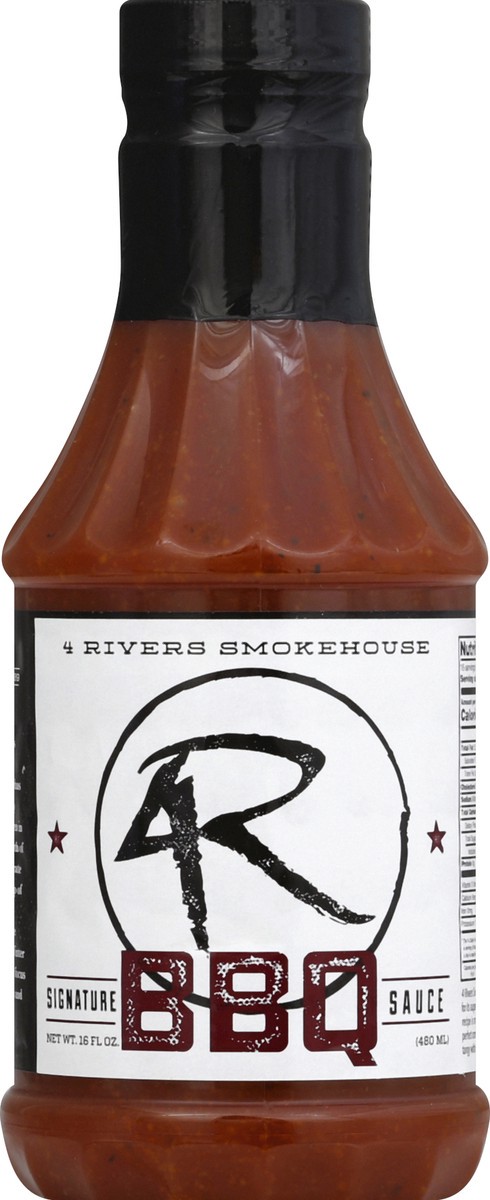 slide 2 of 2, 4 Rivers Smokehouse BBQ Sauce, Signature, 16 oz