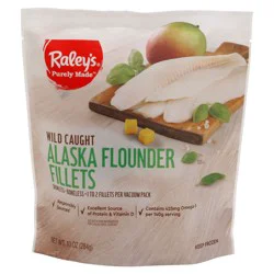 Raley's Alaska Founder Fillets, Wild Caught 10 oz