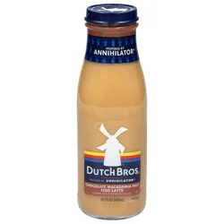 Dutch Bros Chocolate Macadamia Nut Iced Latte 13.7 fl oz