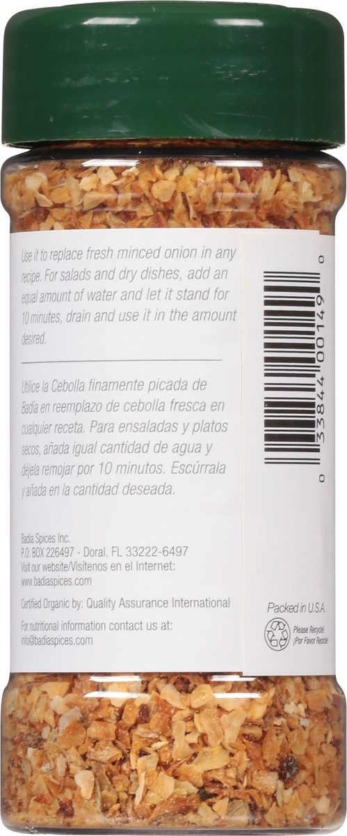 slide 8 of 11, Badia Minced Organic Onion 2 oz, 2 oz