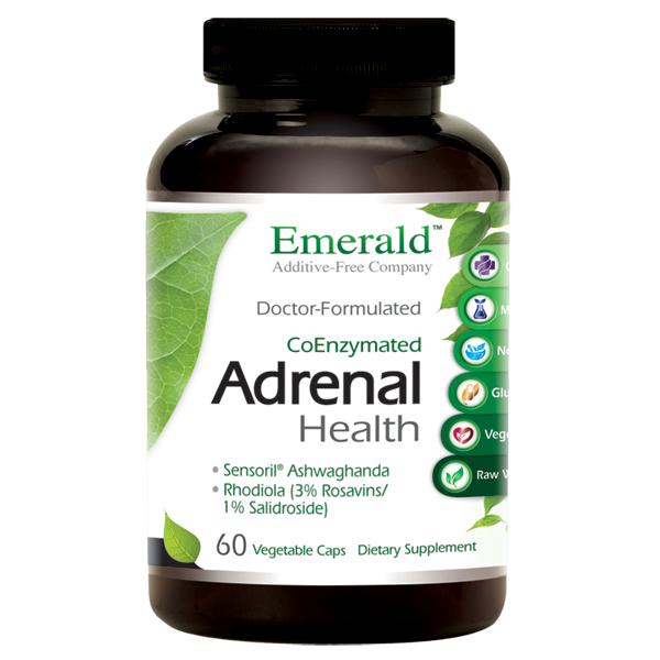 slide 1 of 1, Emerald Laboratories Adrenal Health 60 Cut, 60 ct