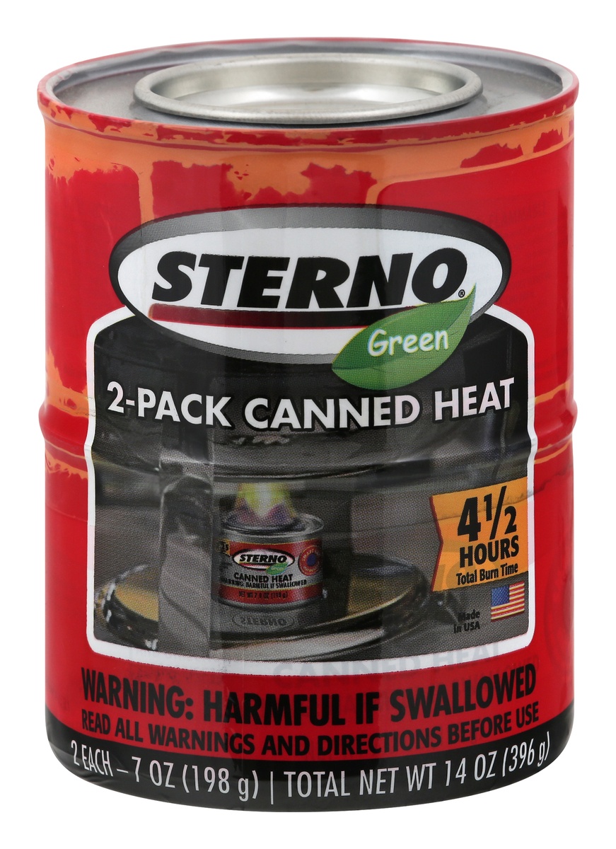 slide 1 of 1, Sterno Outdoor Essentials Cooking Fuel 2 Pack, 14 oz