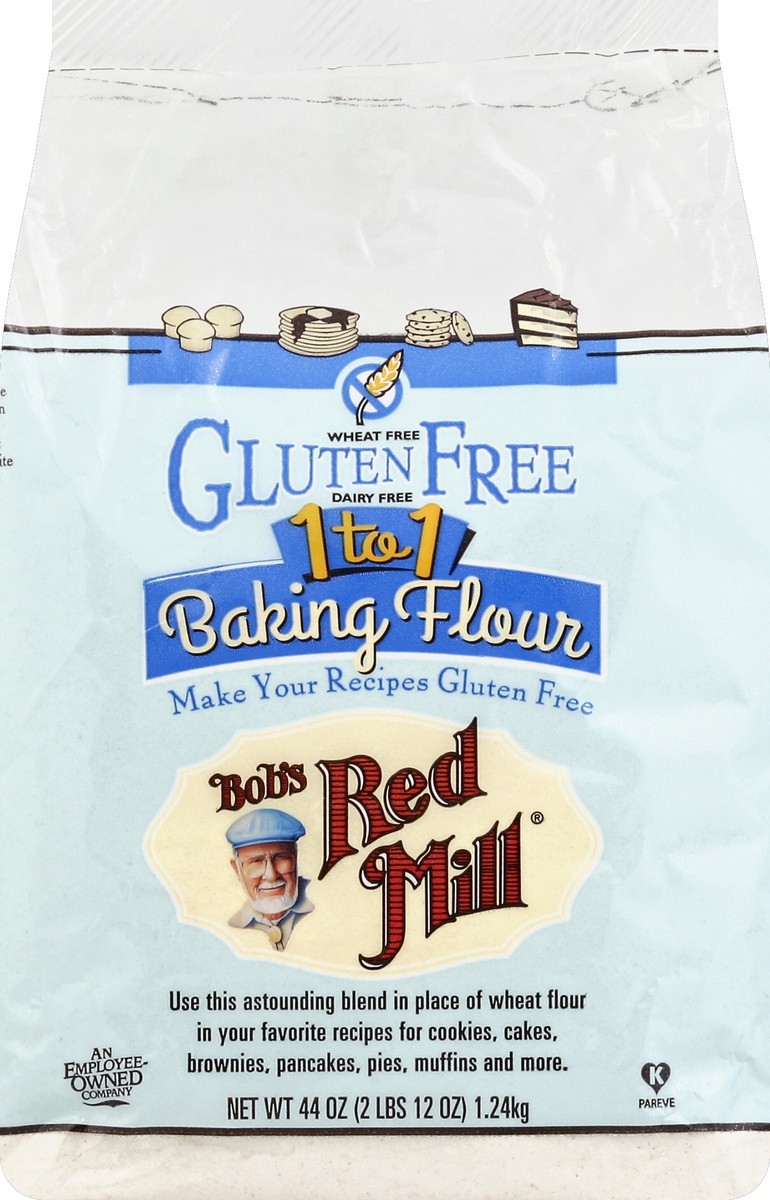 slide 5 of 5, Bob's Red Mill Baking Flour 44 oz, 44 oz