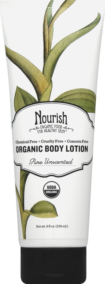 slide 3 of 3, Nourish Organic Body Lotion 8 oz, 1 ct