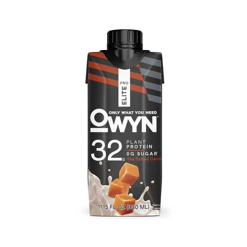 slide 4 of 4, OWYN Sea Salted Caramel Protein Shake Shakes - 4 ct, 4 ct