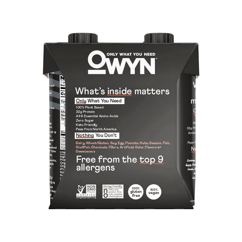 slide 3 of 4, OWYN Sea Salted Caramel Protein Shake Shakes - 4 ct, 4 ct