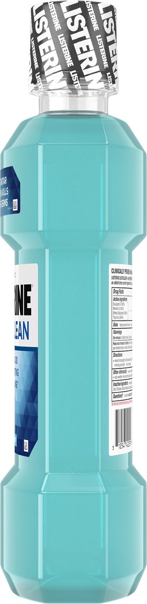 slide 6 of 7, Listerine Ultraclean Arctic Mint Antiseptic Mouthwash, 1.50 liter