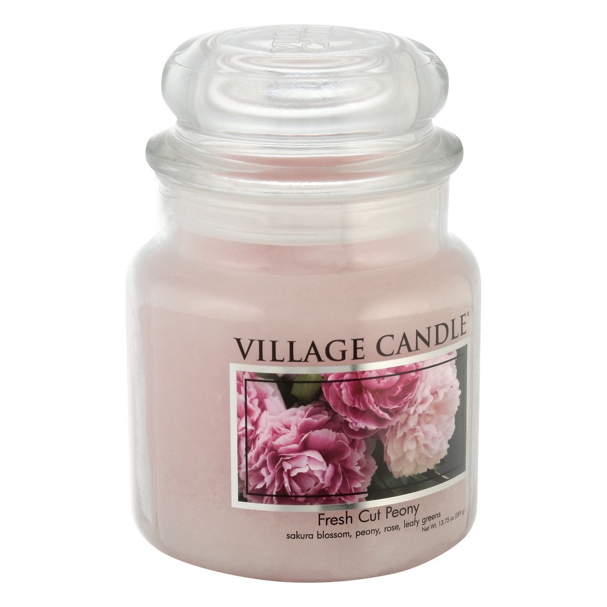 slide 2 of 9, Village Candle Fresh Cut Peony Candle 1 ea, 13.75 oz