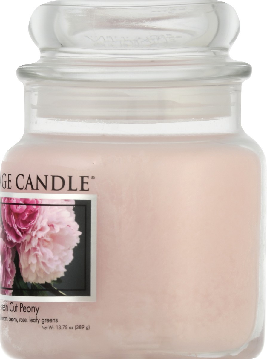 slide 8 of 9, Village Candle Fresh Cut Peony Candle 1 ea, 13.75 oz