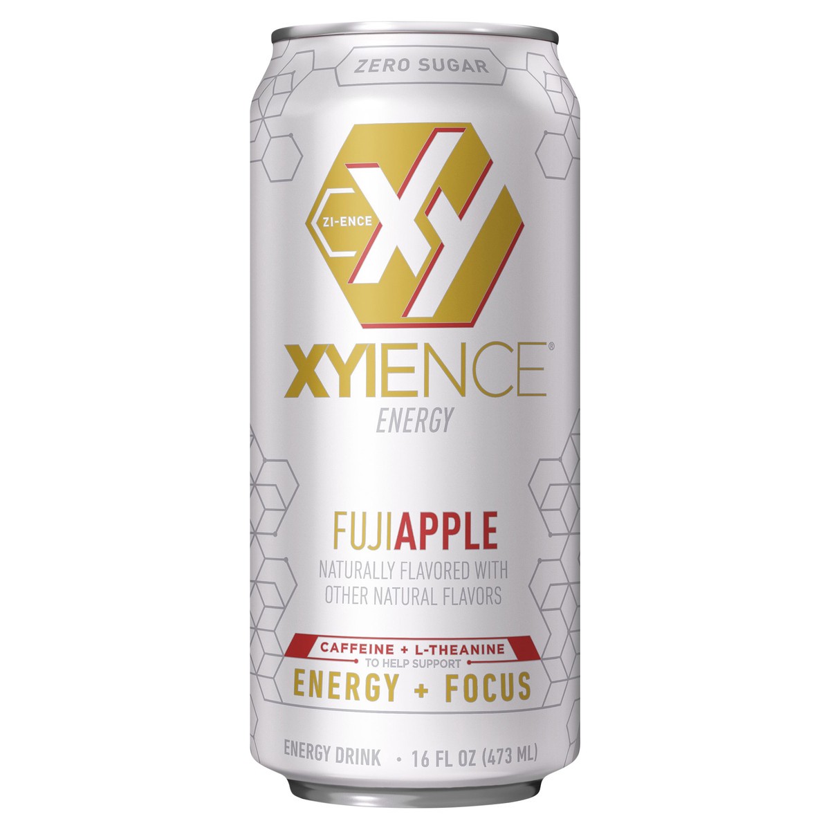 slide 1 of 10, XYIENCE Fuji Apple Energy Drink, 16 fl oz can, 16 fl oz