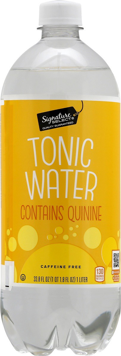 slide 2 of 7, Signature Select Tonic Water 33.8 fl oz, 33.8 fl oz