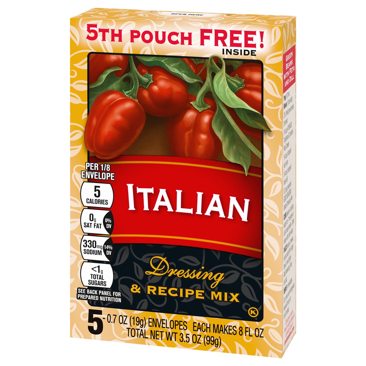 slide 6 of 9, Good Seasons Italian Dressing & Recipe Seasoning Mix, 5 ct Packets, 5 ct