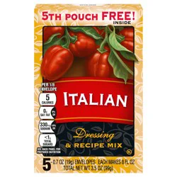 Good Seasons Italian Dressing & Recipe Seasoning Mix, 5 ct Packets