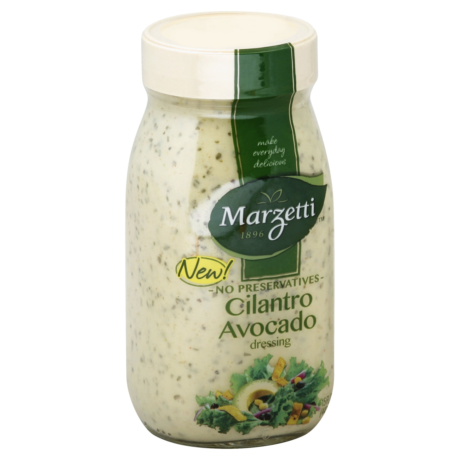 slide 1 of 6, Marzetti Cilantro Avocado Dressing, 15 fl oz