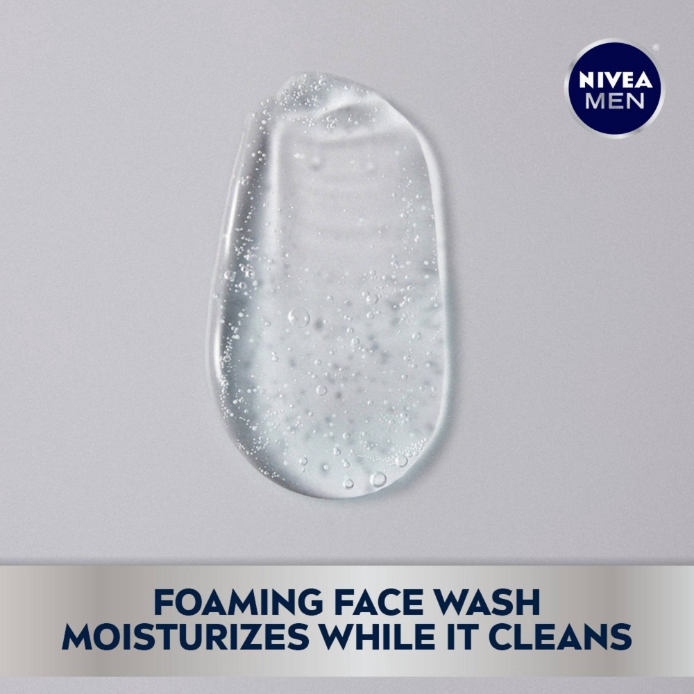 slide 2 of 5, Nivea Men Moisturizing Face Wash with Aloe Vera, 5 fl oz, 5 fl oz